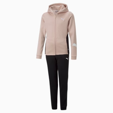 Classic Hooded Tracksuit Youth, Rose Quartz, small