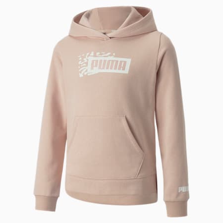 Alpha Hoodie - Girls 8-16 years, Rose Quartz, small-NZL