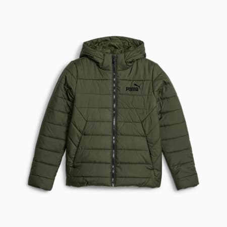 Essentials Padded Jacket - Boys 8-16 years, Myrtle, small-AUS