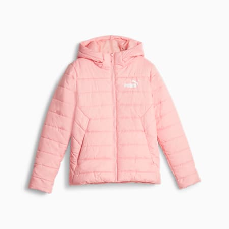 Essentials Padded Jacket - Boys 8-16 years, Peach Smoothie, small-AUS