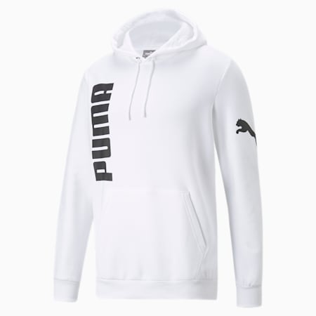 Big Logo hoodie voor heren, Puma White, small
