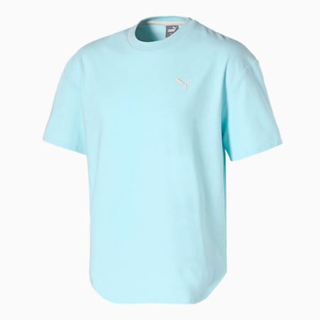 メンズ SUPER PUMA 半袖 グラフィック Tシャツ, Nitro Blue, small-JPN