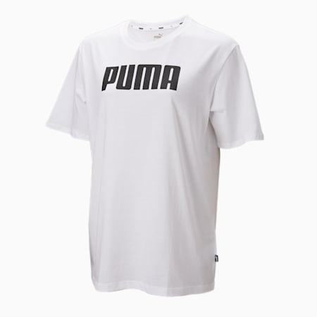 ESS PUMA Women's Boyfriend Tee, Puma White, small-AUS