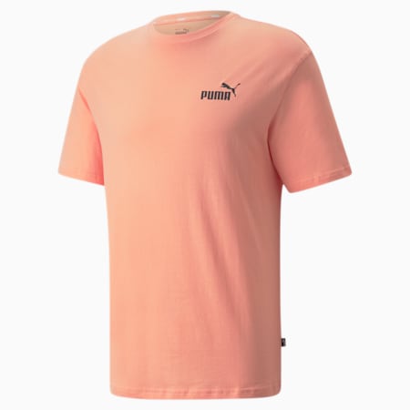 Power Summer Kurzarm-T-Shirt für Herren, Peach Pink, small