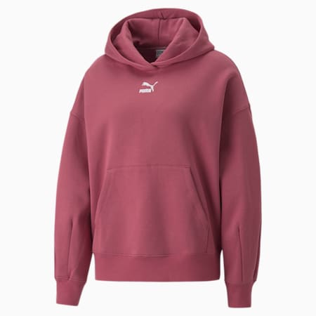 Classics Oversized Hoodie Women, Dusty Orchid, small