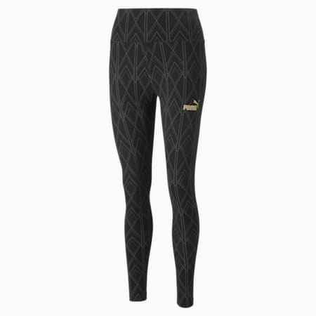 Power Deco Glam Leggings Women, Puma Black, small-PHL