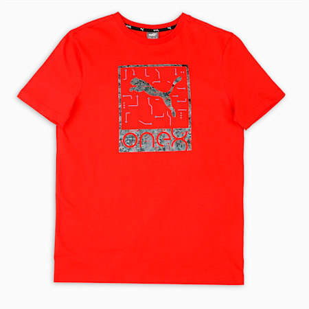 one8 Virat Kohli Men's Poly T-Shirt, Burnt Red, small-IND