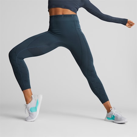 EVOKNIT 7/8 Leggings Women, Dark Night, small