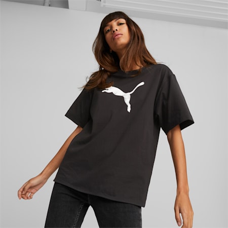 HER Tee Women, PUMA Black, small-PHL