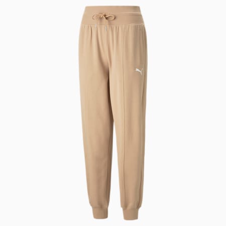 HER Women's High-Waist Pants, Dusty Tan, small-AUS