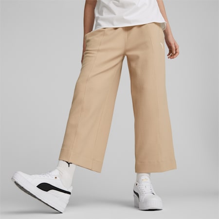 HER Straight Pants Women, Dusty Tan, small-PHL