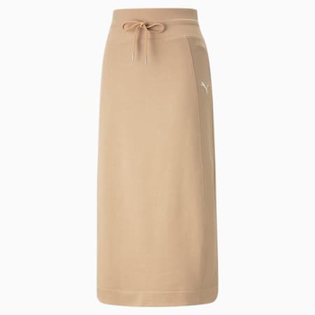 HER High-Waist Skirt Women, Dusty Tan, small-SEA