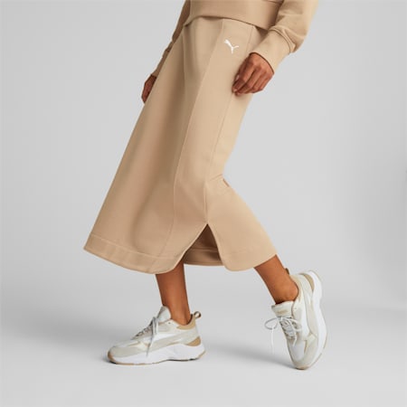 HER High-Waist Skirt Women, Dusty Tan, small-PHL