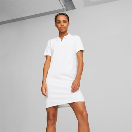 HER Polo jurk voor dames, PUMA White, small
