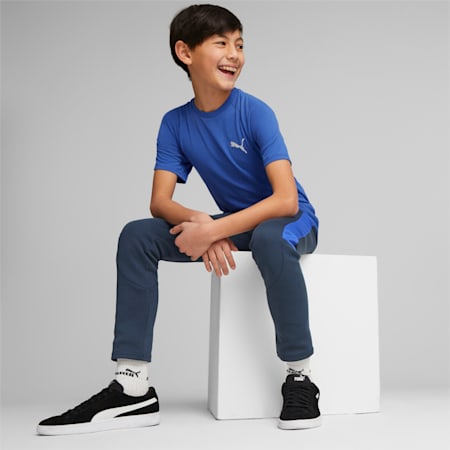 Evostripe Tee Youth, Royal Sapphire, small-DFA