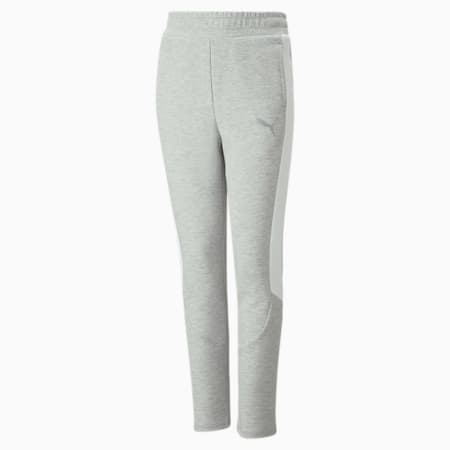 Evostripe Hose für Jugendliche, Light Gray Heather, small