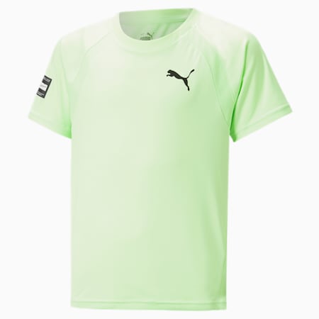PUMA FIT Tee - Boys 8-16 years, Fizzy Lime, small-AUS