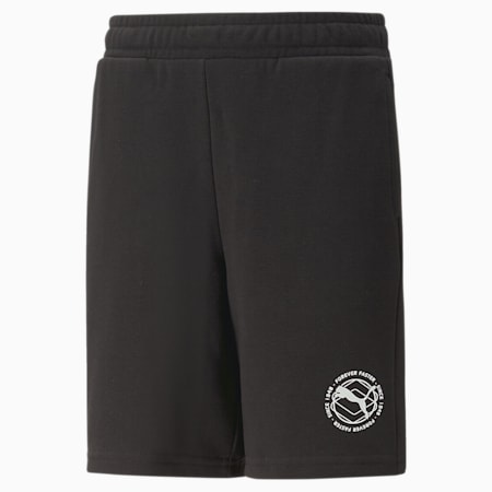 Active Sports Shorts Youth, PUMA Black, small-SEA