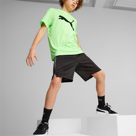 กางเกงขาสั้นเด็กโต Active Sports, PUMA Black, small-THA