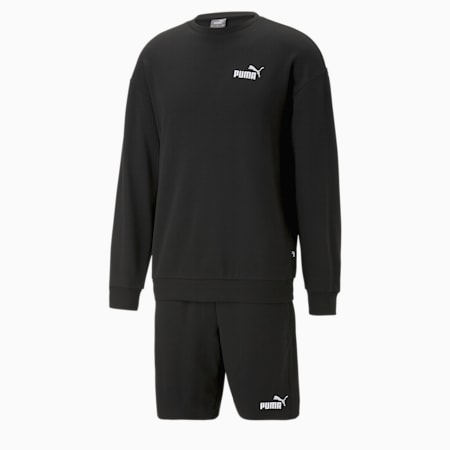 Relaxed Sweatsuit Men, PUMA Black, small