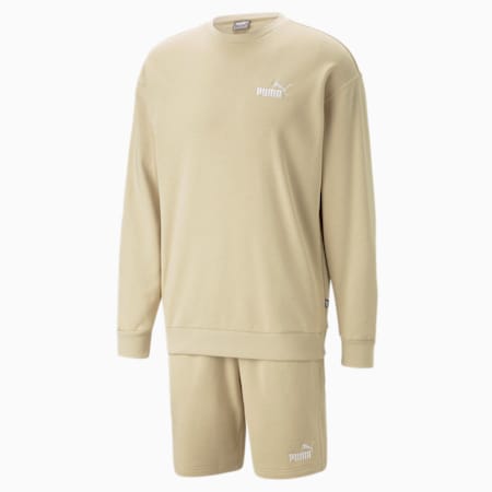 Relaxed Sweatsuit Men, Granola, small
