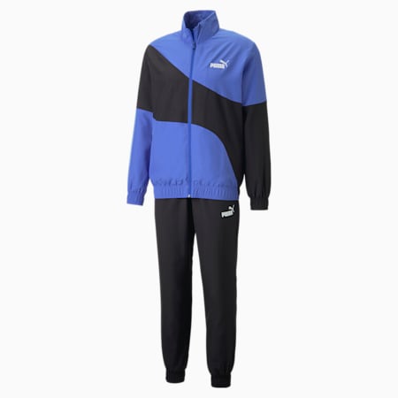 PUMA Power Woven Men's Regular Fit Tracksuit, Royal Sapphire, small-IND