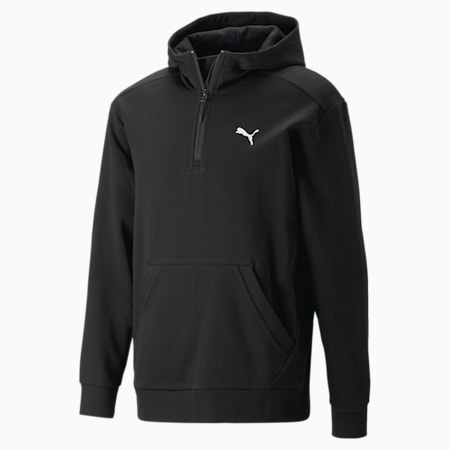 RAD/CAL Men's Half-Zip Hoodie, PUMA Black, small-AUS