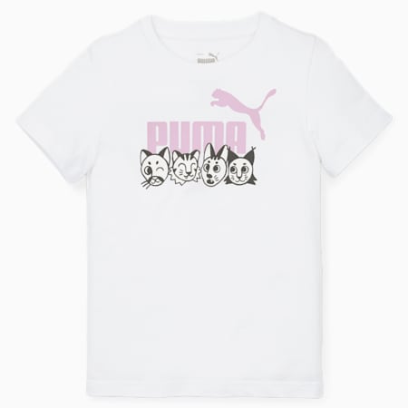 Essentials+ PUMA Mates Tee Kids, PUMA White, small-SEA