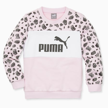 Sweat à col rond Essentials+ PUMA Mates Enfant, Pearl Pink, small