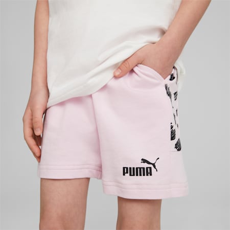 Essentials+ PUMA Mates Shorts Kids, Pearl Pink, small-THA