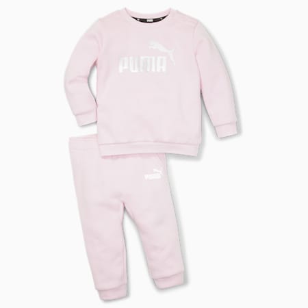 Minicats Essentials+ Jogger Set - Infant 0-4 years, Pearl Pink, small-AUS