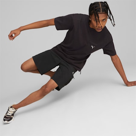Open Road gewebte Shorts Herren, PUMA Black, small