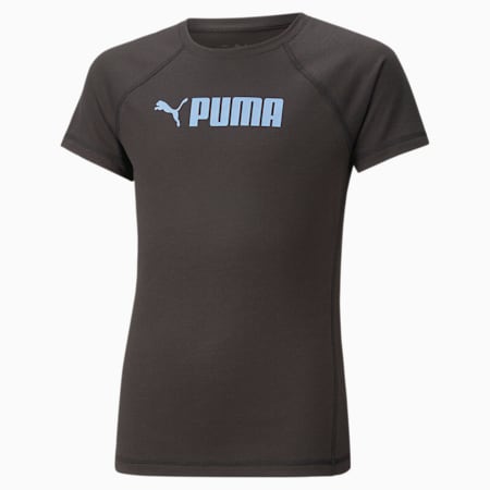 Młodzieżowa koszulka Fit, PUMA Black, small
