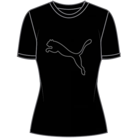 NOVA SHINE Tee Youth, PUMA Black, small-DFA