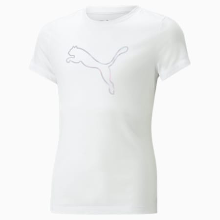 NOVA SHINE Tee Youth, PUMA White, small-DFA