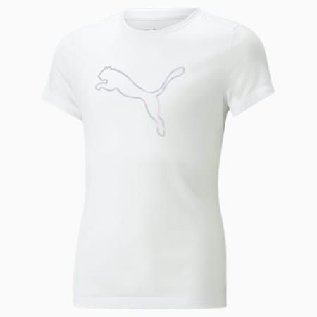NOVA SHINE T-shirt voor jongeren, PUMA White, small