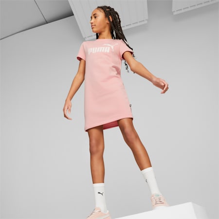 Essentials+ Logo Dress Youth, Rose Dust, small