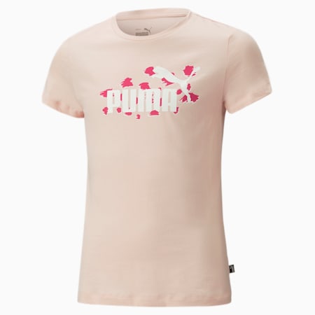 Essentials+ Animal T-Shirt - Girls 8-16 years, Rose Dust, small-AUS