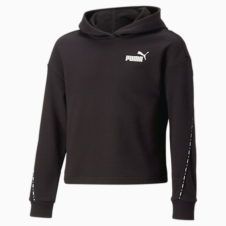 Hoodie PUMA Power Tape Adolescent, PUMA Black, small