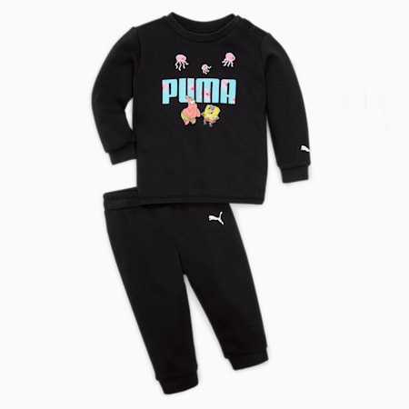 PUMA x SPONGEBOB joggingbroek voor kinderen, PUMA Black, small