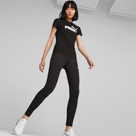 Damskie legginsy Essentials+ Logo Power, PUMA Black, small