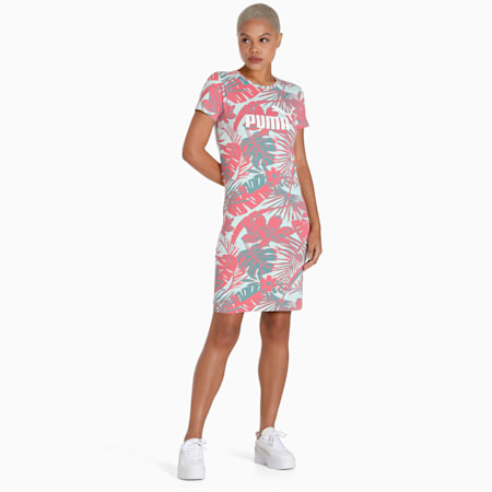 Gaun Kaus Wanita Essentials+ Flower Power, Minty Burst, small-IDN