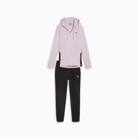 Tuta con cappuccio Classic da donna, Grape Mist, small