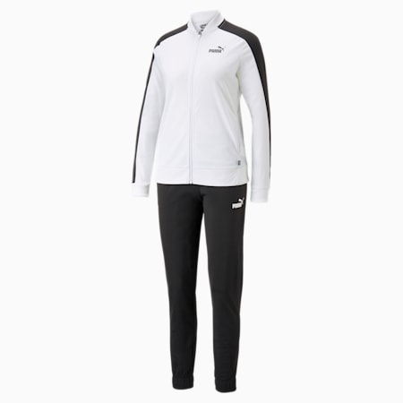 Baseball Trikot-Trainingsanzug Damen, PUMA White, small