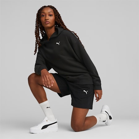 Loungewear Short Suit voor dames, PUMA Black, small