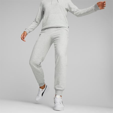 Essentials+ Women's Sweatpants, Light Gray Heather, small-AUS