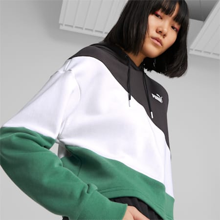 Hoodie PUMA POWER Cat Femme, PUMA Black, small