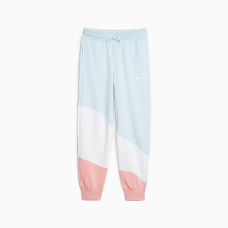 PUMA POWER Cat Pants Women, Icy Blue, small-THA