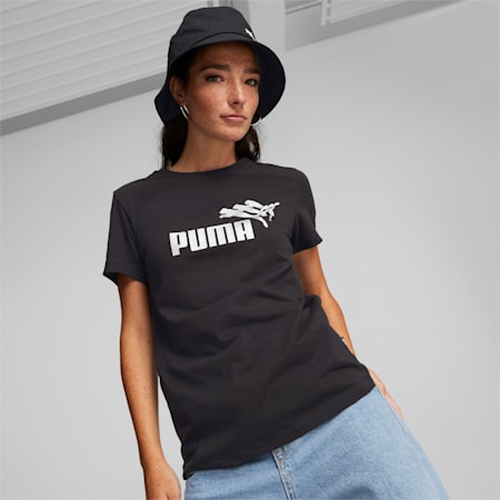 Sparkle Tee Women, Puma Black, small-SEA