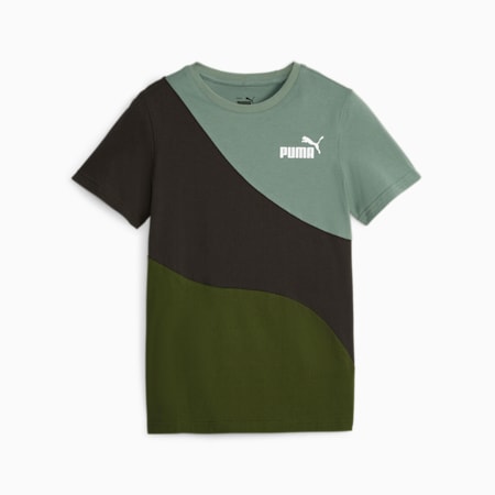 POWER CAT Tee Youth, Myrtle, small